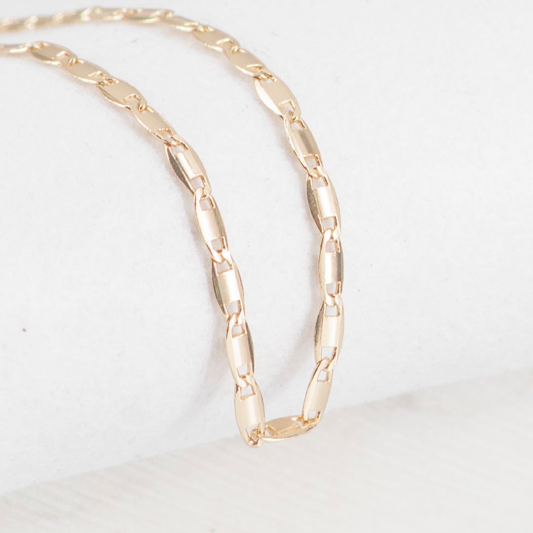 CADENA ESCALERA PLANA 2.5MM-45CM